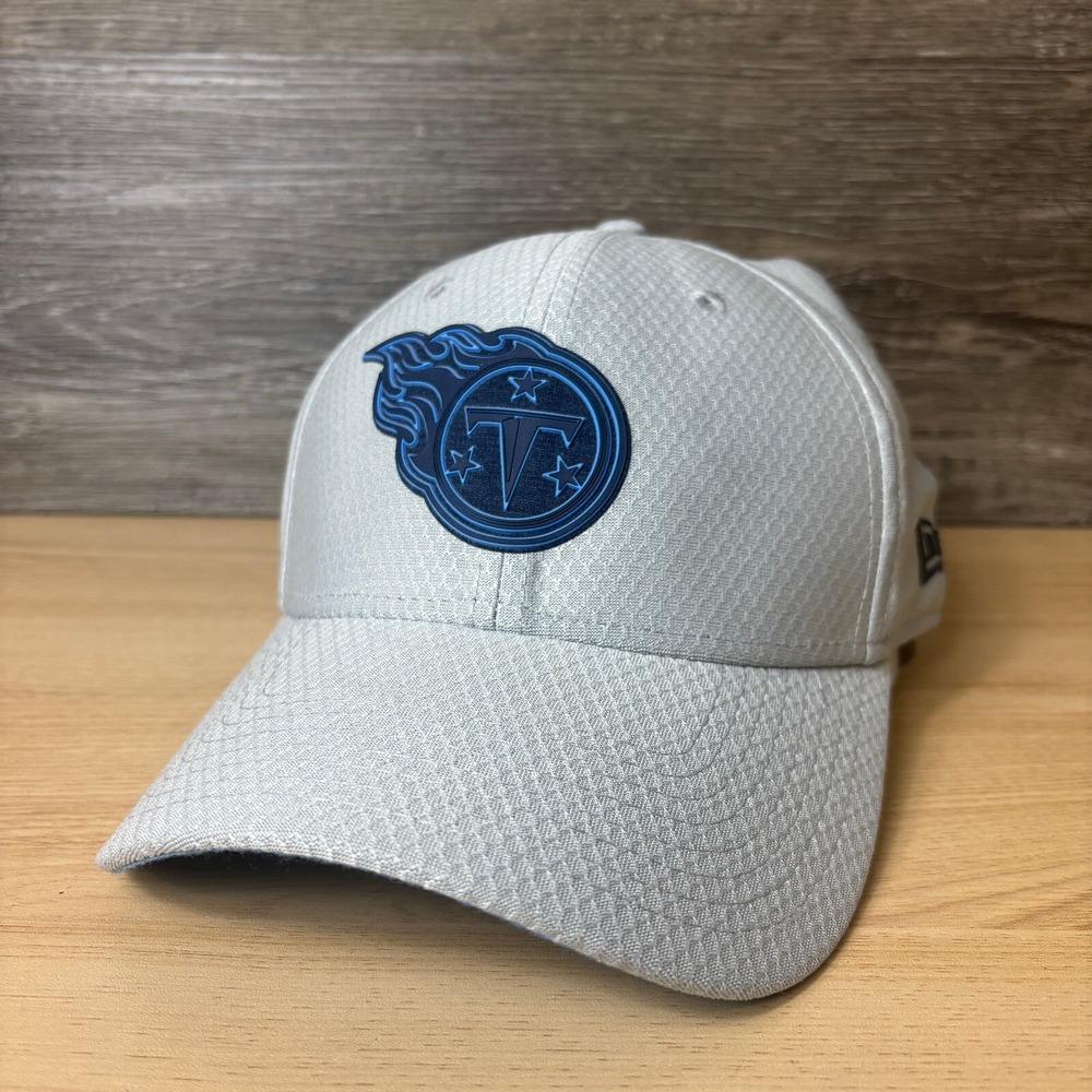 Tennessee Titans Hat‎ Cap Fitted S/M Gray NFL Football Performance New Era